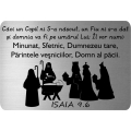 Placuta magnetica argintie, Caci un Copil ni s-a nascut